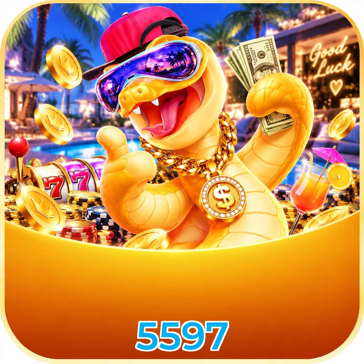 Catálogo de slots da 5597 com RTP médio de 96,52%